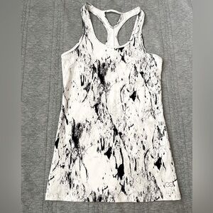 Calia - marbled print athletic tank top
